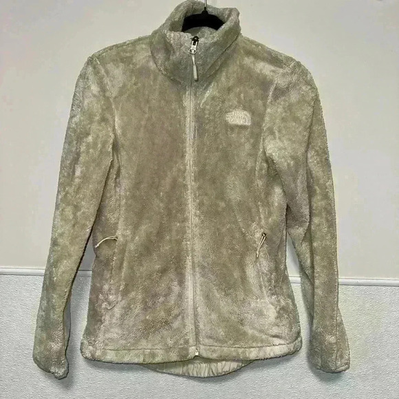 The North Face Jackets & Blazers - The North Face Fleece Full Zip Jacket Size XS Beige/Cream for Women!